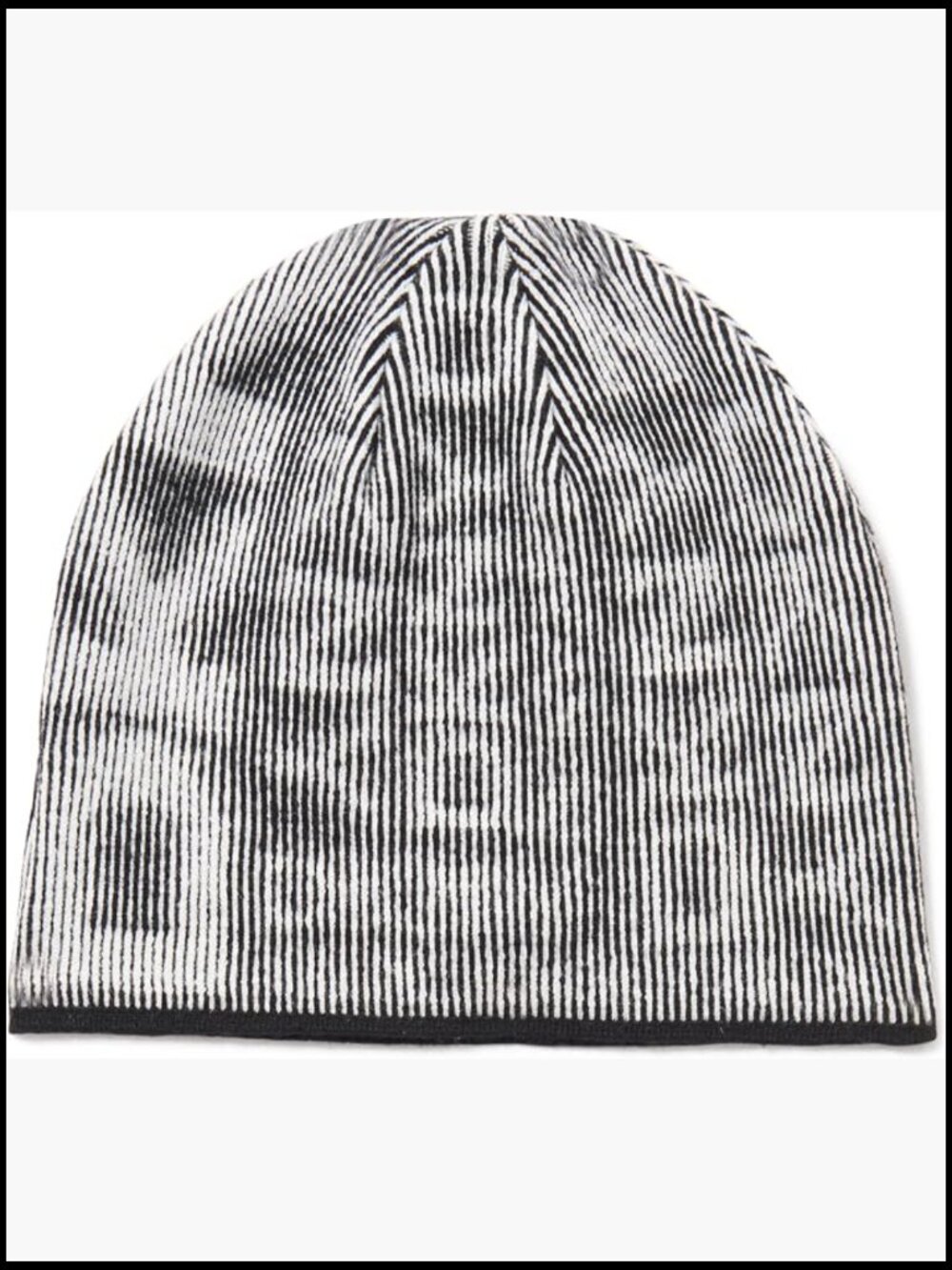 Slouchy Beanie Hat with Print, Cozy & Lightweight, Cold Weather